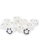 Katsuki kralen 10mm Smiley White